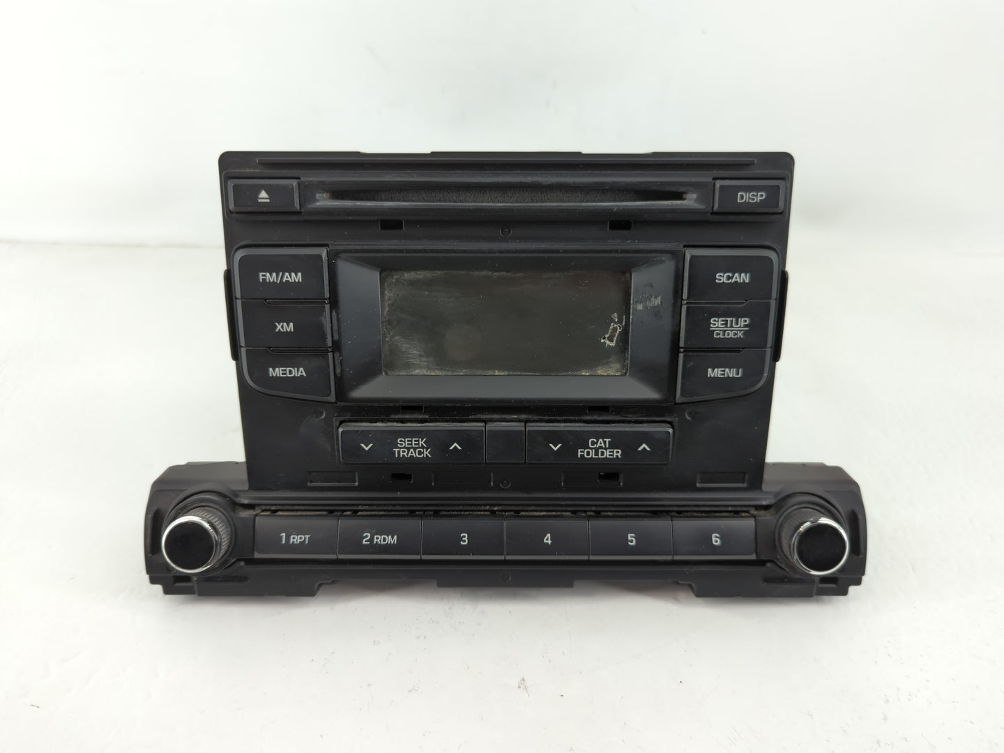2017-2018 Hyundai Elantra Radio AM FM Cd Player Receiver Replacement P/N:96170-F2100UAT Fits Fits 2017 2018 OEM Used Auto Parts - Oemusedautoparts1.com