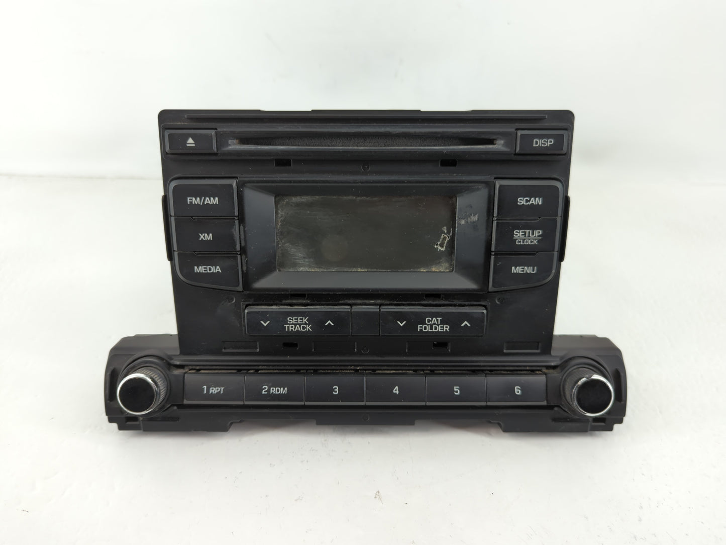 2017-2018 Hyundai Elantra Radio AM FM Cd Player Receiver Replacement P/N:96170-F2100UAT Fits Fits 2017 2018 OEM Used Auto Parts - Oemusedautoparts1.com