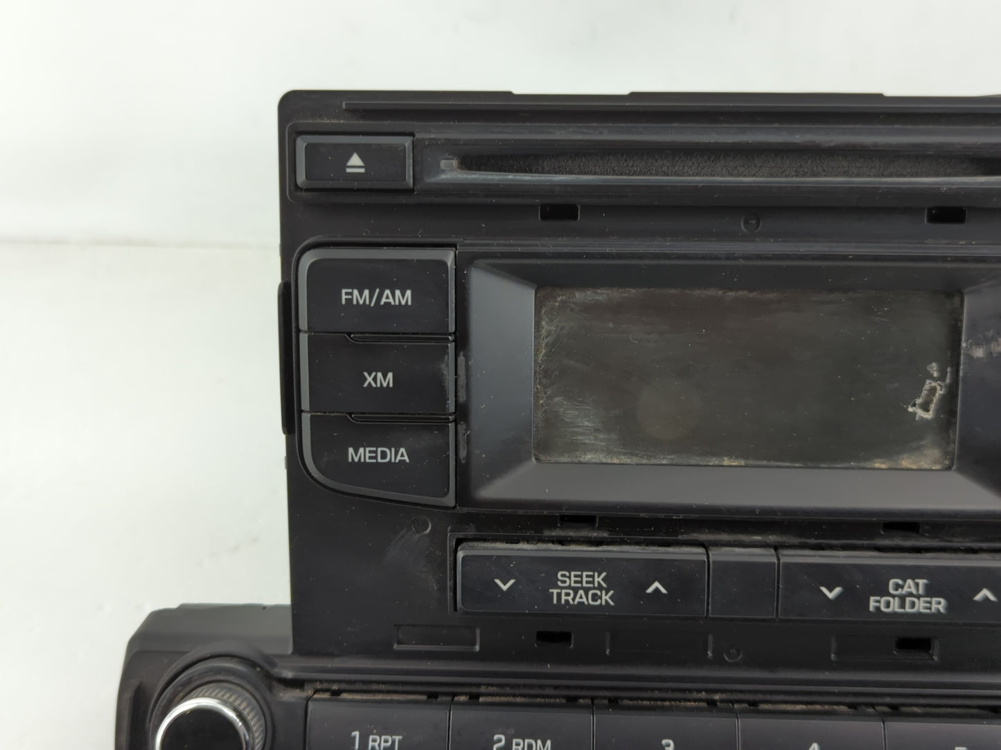 2017-2018 Hyundai Elantra Radio AM FM Cd Player Receiver Replacement P/N:96170-F2100UAT Fits Fits 2017 2018 OEM Used Auto Parts - Oemusedautoparts1.com
