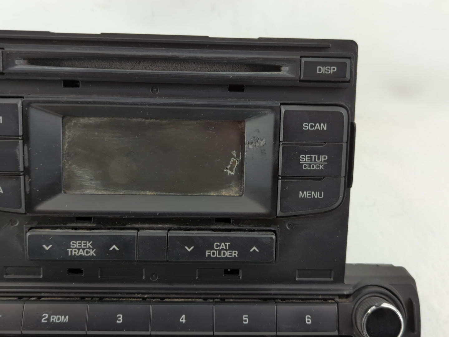 2017-2018 Hyundai Elantra Radio AM FM Cd Player Receiver Replacement P/N:96170-F2100UAT Fits Fits 2017 2018 OEM Used Auto Parts - Oemusedautoparts1.com