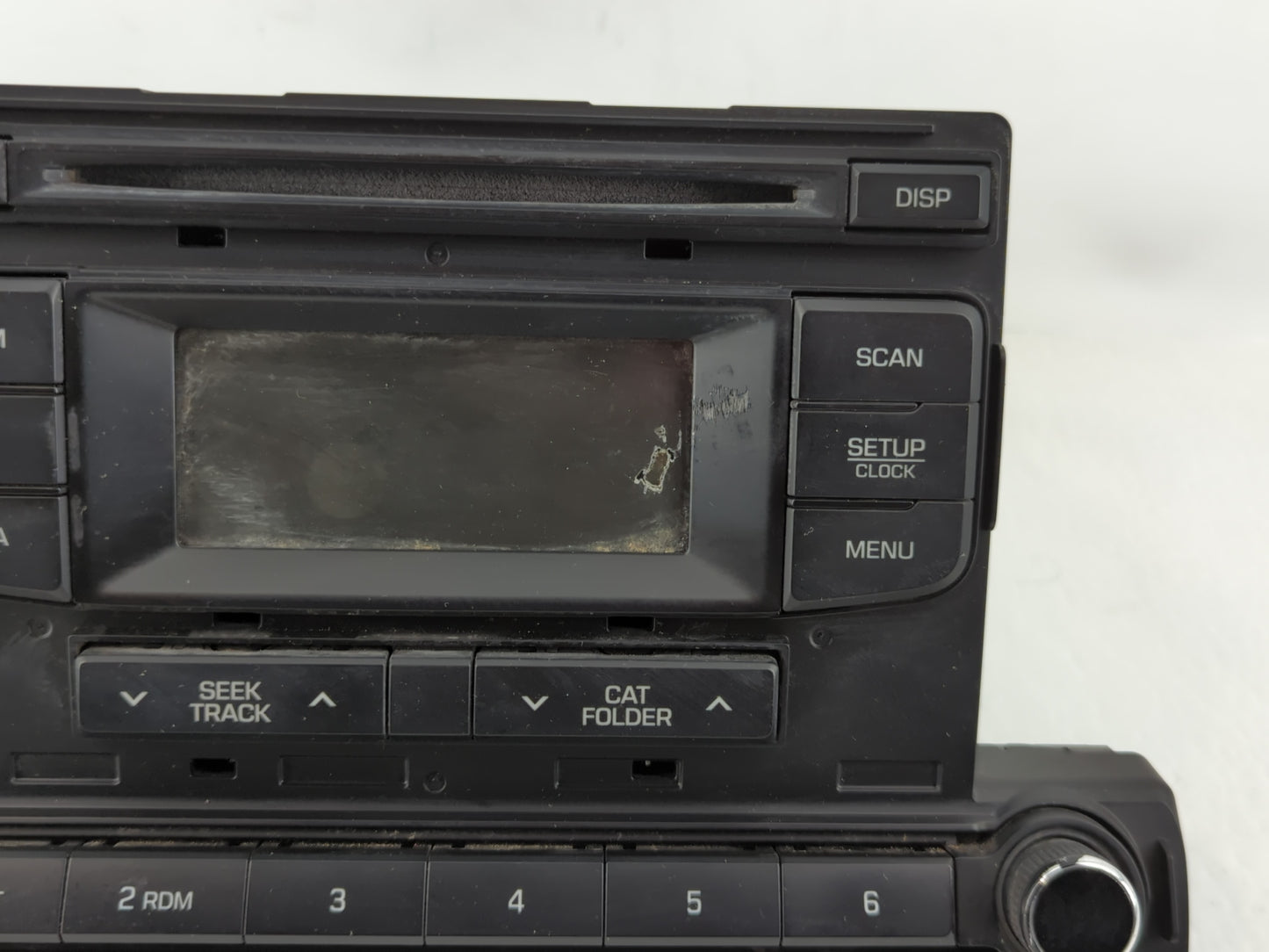 2017-2018 Hyundai Elantra Radio AM FM Cd Player Receiver Replacement P/N:96170-F2100UAT Fits Fits 2017 2018 OEM Used Auto Parts - Oemusedautoparts1.com