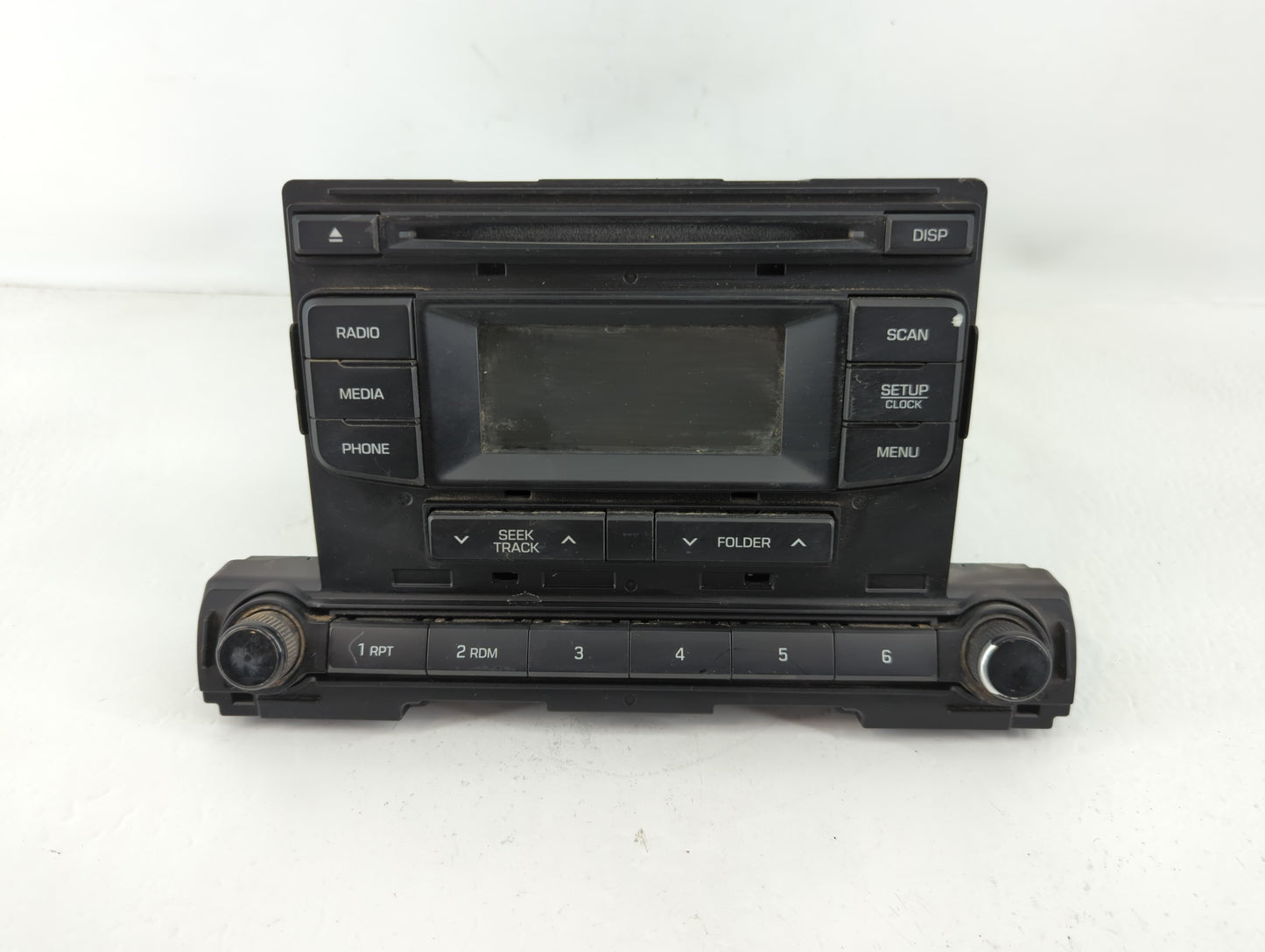 2017-2018 Hyundai Elantra Radio AM FM Cd Player Receiver Replacement P/N:96170F2270UAT Fits Fits 2017 2018 OEM Used Auto Parts - Oemusedautoparts1.com