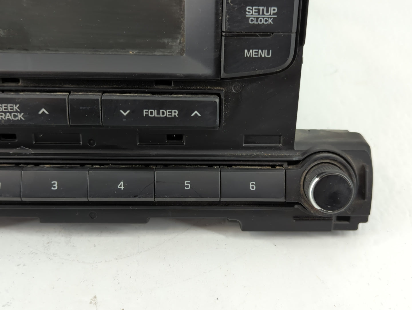 2017-2018 Hyundai Elantra Radio AM FM Cd Player Receiver Replacement P/N:96170F2270UAT Fits Fits 2017 2018 OEM Used Auto Parts - Oemusedautoparts1.com