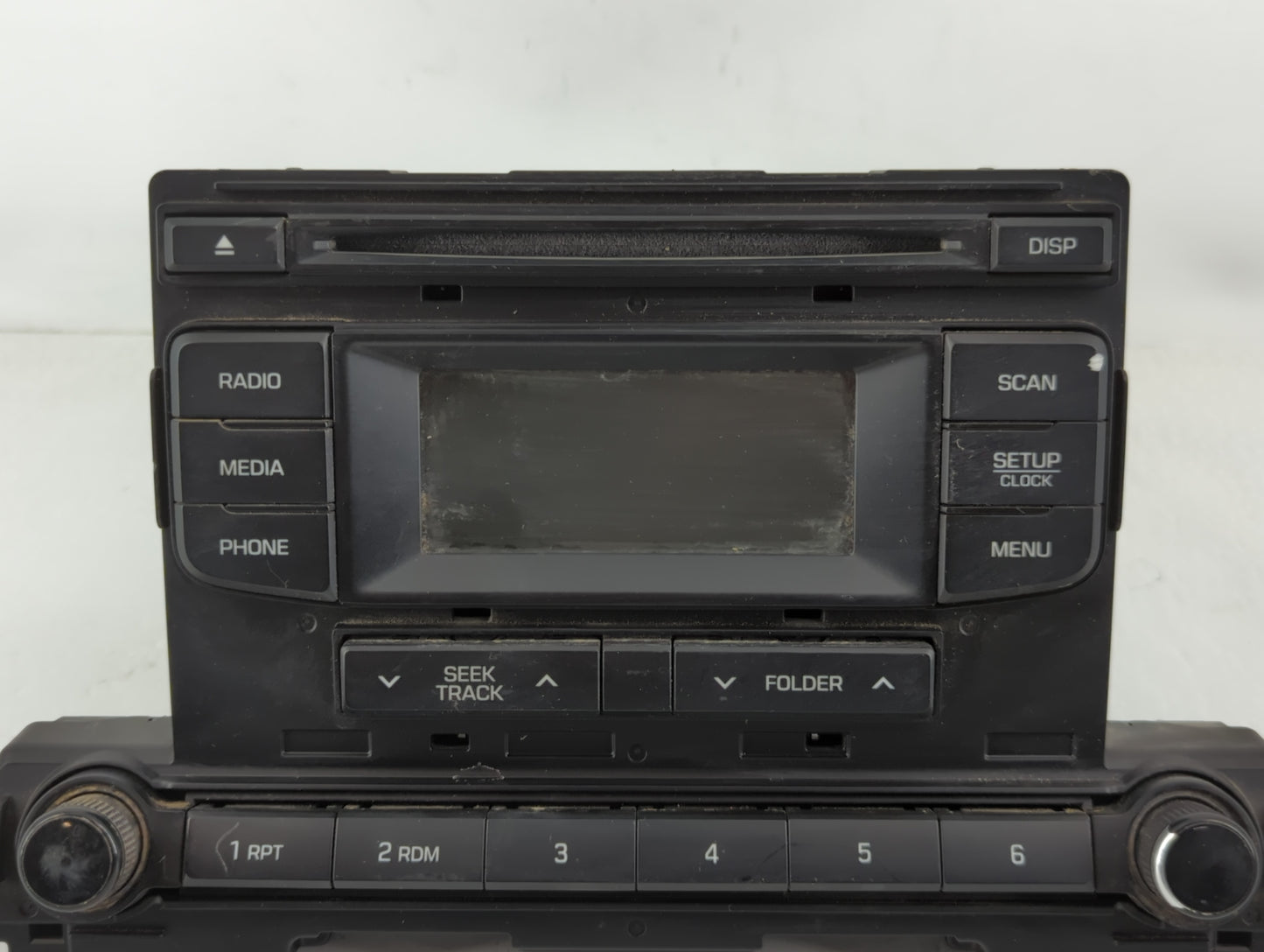 2017-2018 Hyundai Elantra Radio AM FM Cd Player Receiver Replacement P/N:96170F2270UAT Fits Fits 2017 2018 OEM Used Auto Parts - Oemusedautoparts1.com