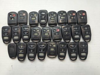 compare product Lot of 25 Hyundai Keyless Entry Remote Fob MIXED FCC IDS MIXED PART