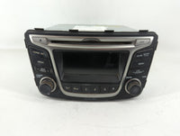2015-2017 Hyundai Accent Radio AM FM Cd Player Receiver Replacement P/N:96170-1R111RDR Fits Fits 2015 2016 2017 OEM Used Auto Parts - Oemusedautoparts1.com