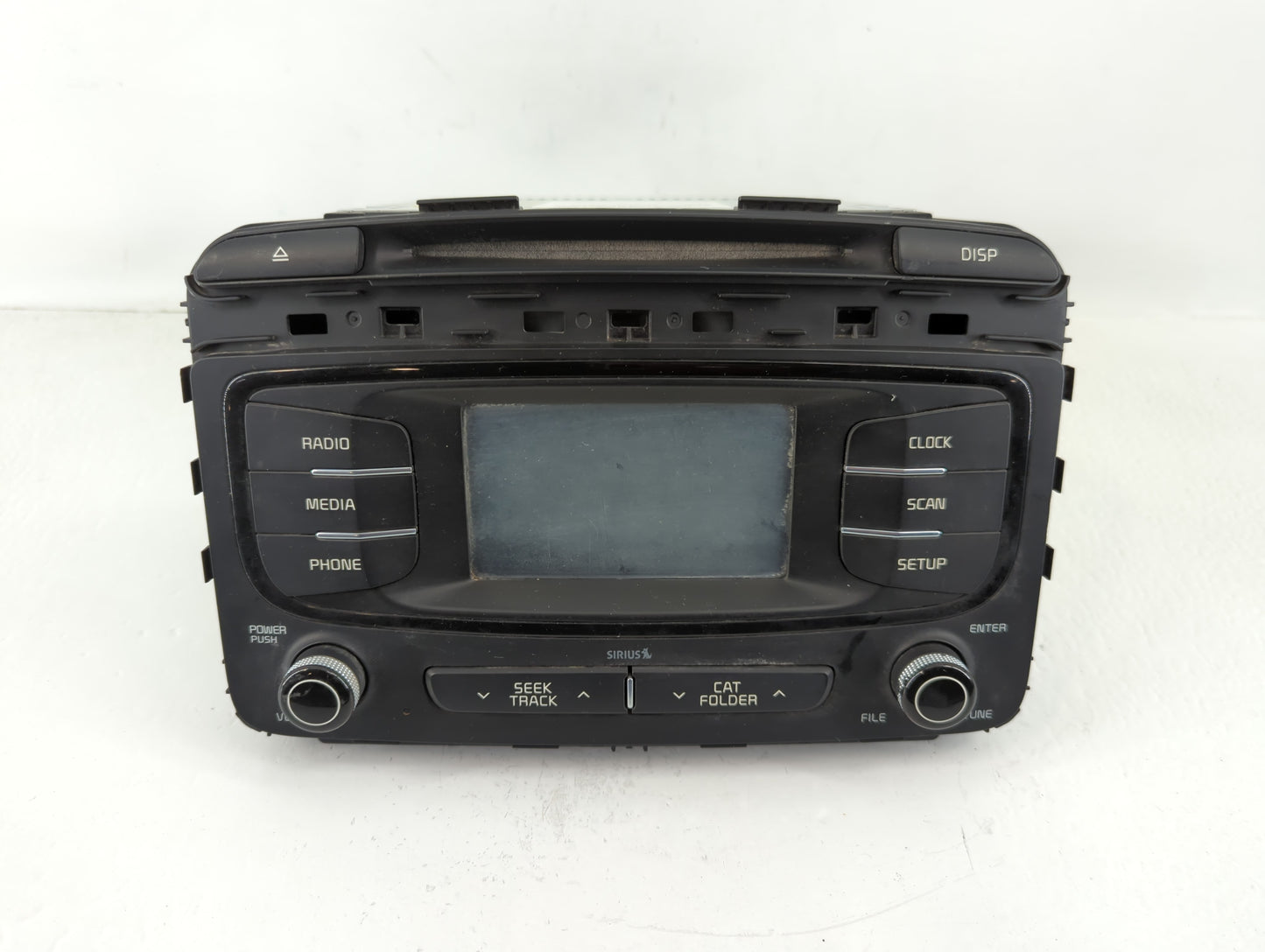 2016-2018 Kia Sorento Radio AM FM Cd Player Receiver Replacement P/N:96180-C6000WK Fits Fits 2016 2017 2018 OEM Used Auto Parts - Oemusedautoparts1.com
