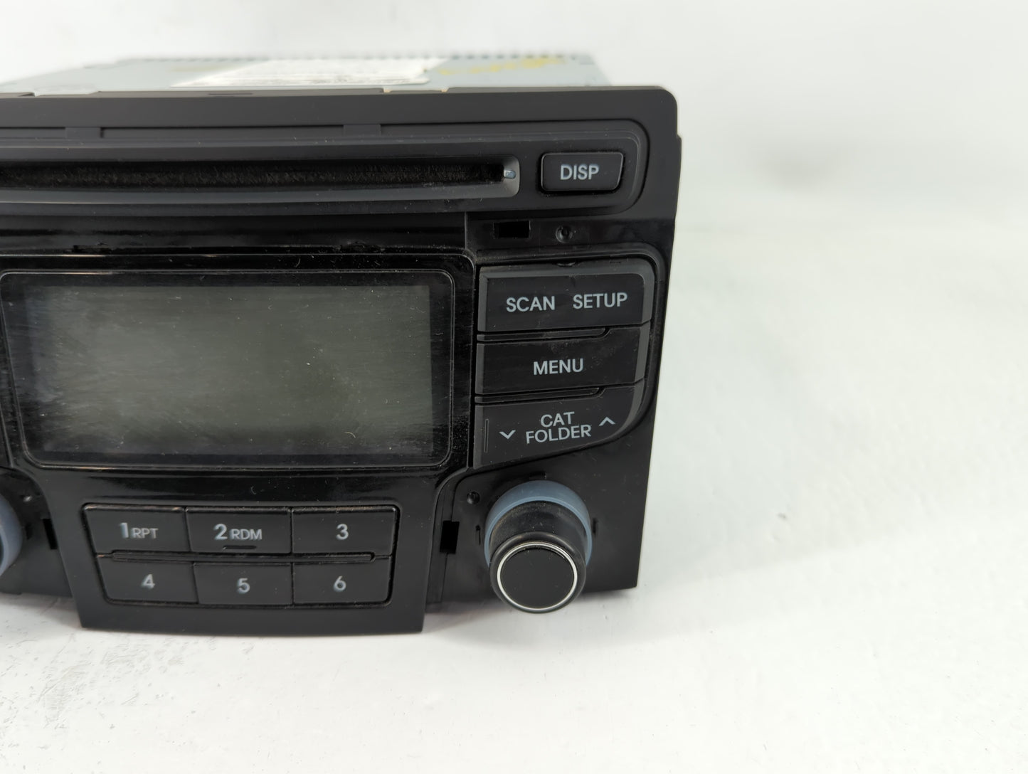 2012-2015 Hyundai Sonata Radio AM FM Cd Player Receiver Replacement P/N:96180-3Q6004X Fits Fits 2012 2013 2014 2015 OEM Used Auto Parts - Oemusedautoparts1.com