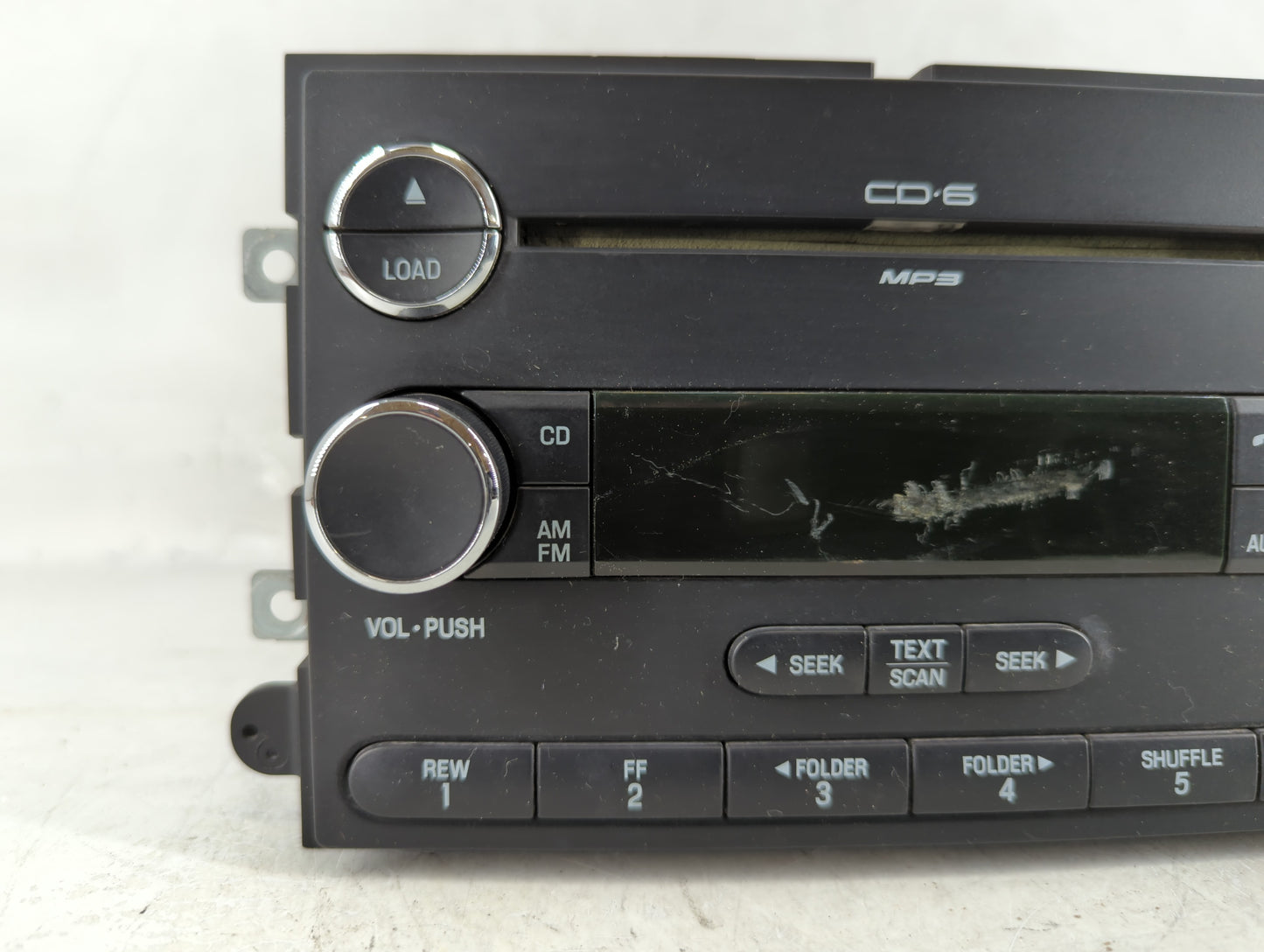 2008-2009 Mercury Mountaineer Radio AM FM Cd Player Receiver Replacement P/N:9L2T-18C815-BB Fits Fits 2008 2009 OEM Used Auto Parts - Oemusedautoparts1.com