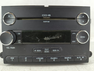 2008-2009 Mercury Mountaineer Radio AM FM Cd Player Receiver Replacement P/N:9L2T-18C815-BB Fits Fits 2008 2009 OEM Used Auto Parts