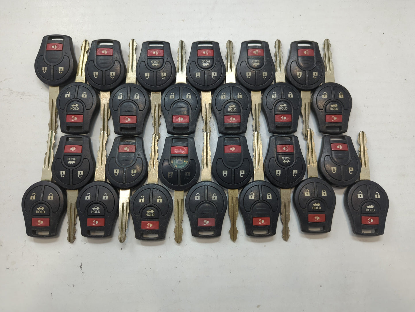 Lot of 25 Nissan Keyless Entry Remote Fob CWTWB1U751 | CWTWB1U816 - Oemusedautoparts1.com