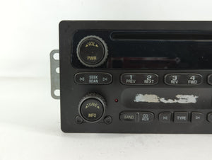 2004-2009 Chevrolet Trailblazer Radio AM FM Cd Player Receiver Replacement P/N:15295371 Fits Fits 2004 2005 2006 2007 2008 2009 OEM Used Auto Parts