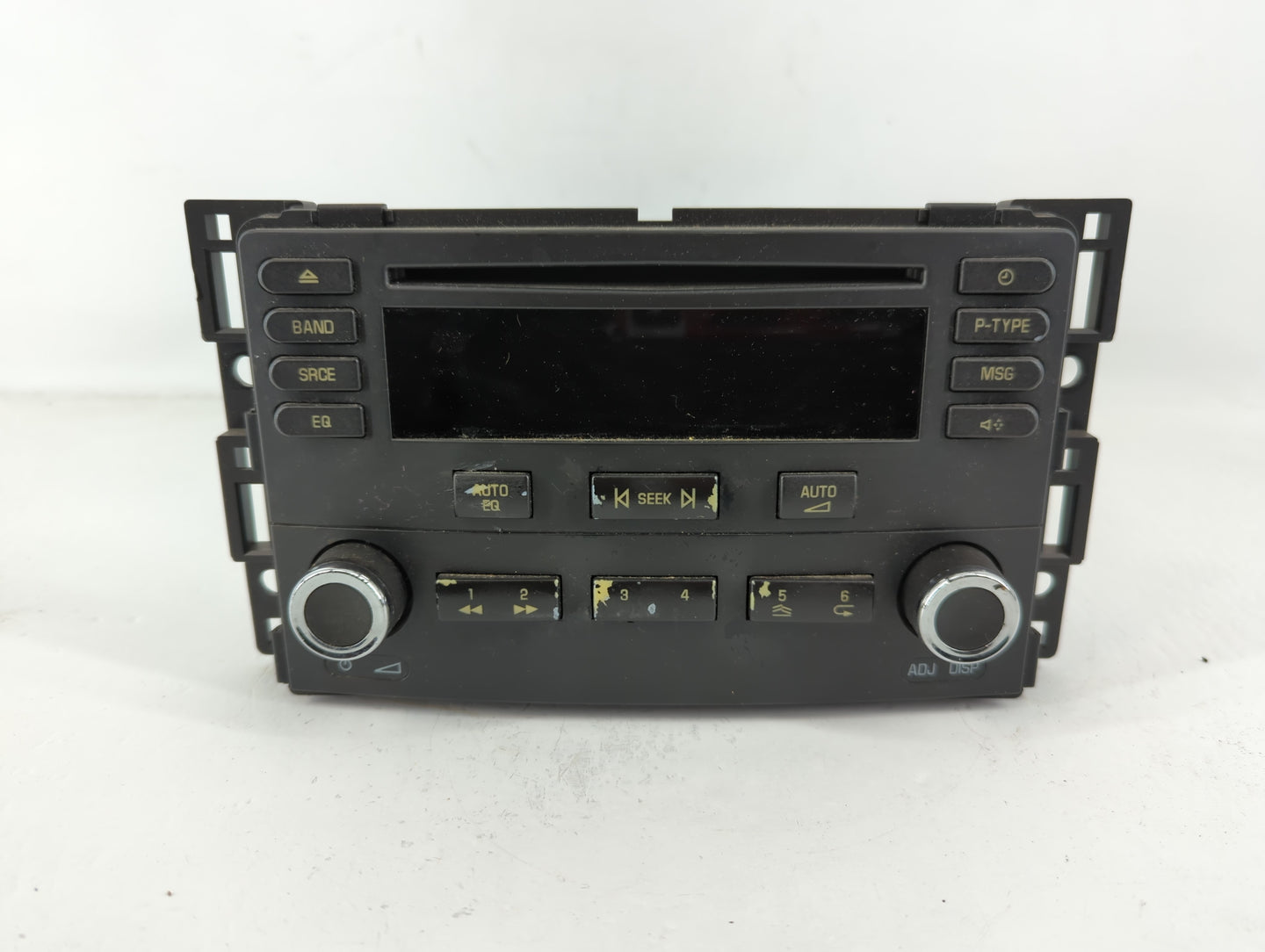 2005-2006 Chevrolet Cobalt Radio AM FM Cd Player Receiver Replacement P/N:15272189 Fits Fits 2005 2006 OEM Used Auto Parts - Oemusedautoparts1.com