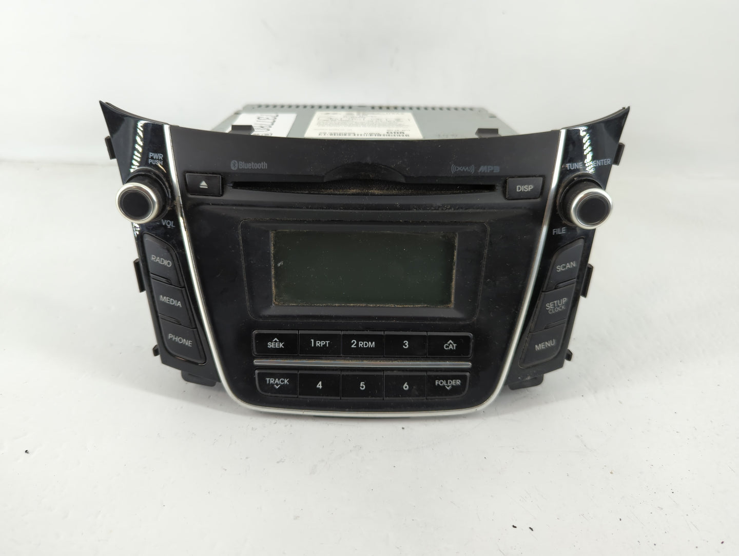 2014-2015 Hyundai Elantra Radio AM FM Cd Player Receiver Replacement P/N:96170-A5160GU Fits Fits 2014 2015 OEM Used Auto Parts - Oemusedautoparts1.com