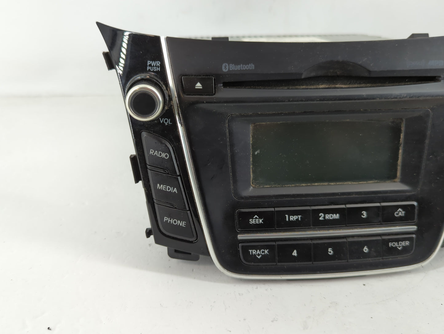 2014-2015 Hyundai Elantra Radio AM FM Cd Player Receiver Replacement P/N:96170-A5160GU Fits Fits 2014 2015 OEM Used Auto Parts - Oemusedautoparts1.com