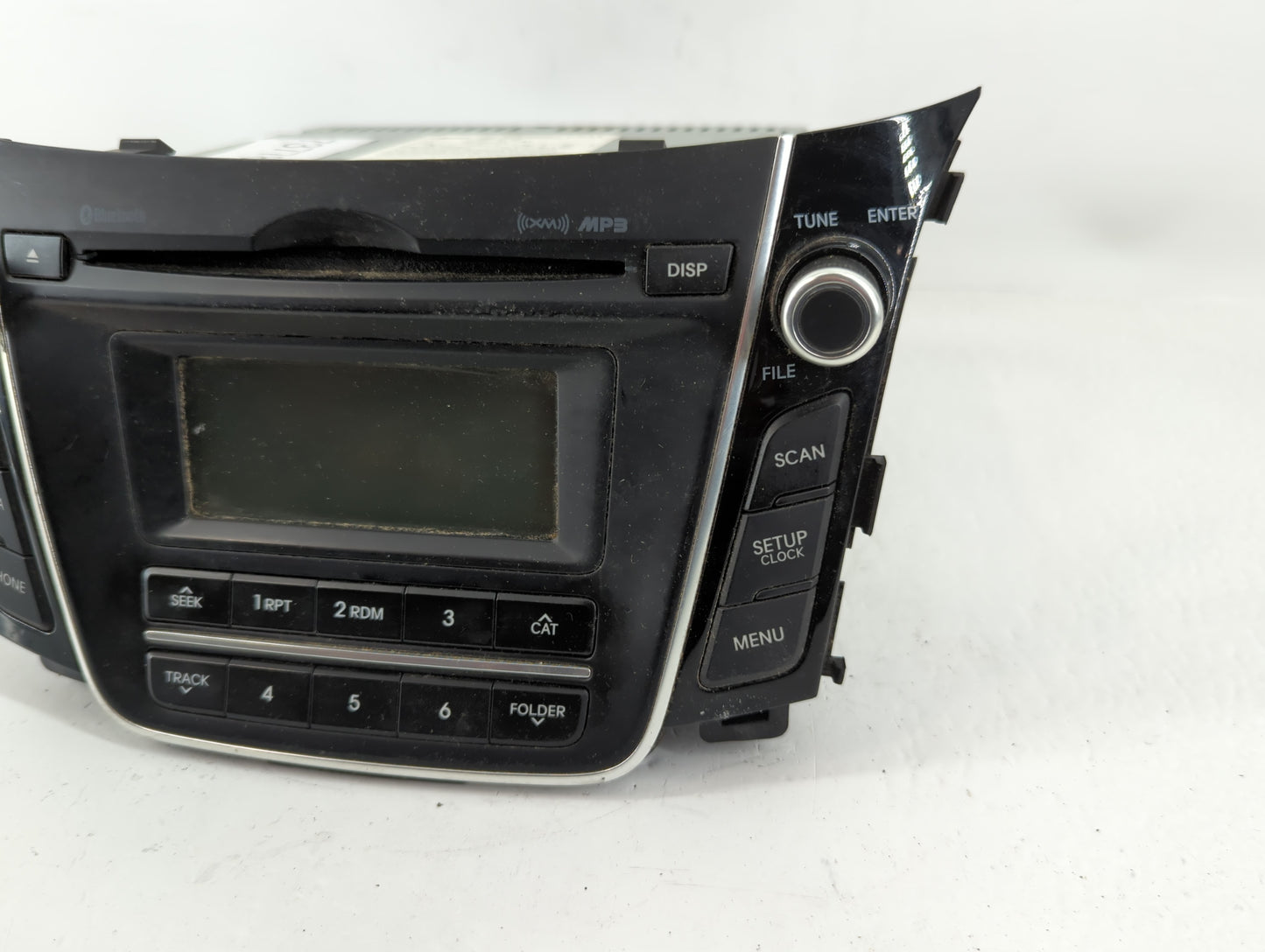 2014-2015 Hyundai Elantra Radio AM FM Cd Player Receiver Replacement P/N:96170-A5160GU Fits Fits 2014 2015 OEM Used Auto Parts - Oemusedautoparts1.com