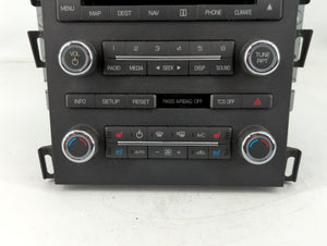 2011-2012 Lincoln Mkz Radio AM FM Cd Player Receiver Replacement P/N:UQW1317 Fits Fits 2011 2012 OEM Used Auto Parts