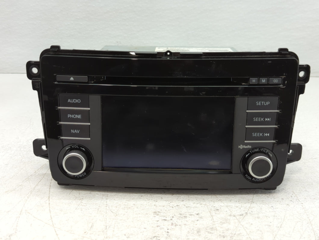 2013-2015 Mazda Cx-9 Radio AM FM Cd Player Receiver Replacement P/N:CV-V,72E1JMA 16730070 Fits Fits 2013 2014 2015 OEM Used Auto Parts