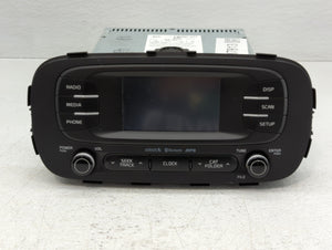 2014-2016 Kia Soul Radio AM FM Cd Player Receiver Replacement P/N:96180-B2200CA Fits Fits 2014 2015 2016 OEM Used Auto Parts