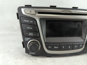 2016 Hyundai Accent Radio AM FM Cd Player Receiver Replacement P/N:96170-1R111RDR Fits OEM Used Auto Parts