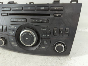 2012-2013 Mazda 3 Radio AM FM Cd Player Receiver Replacement P/N:BBM5 66 AR0 Fits Fits 2012 2013 OEM Used Auto Parts