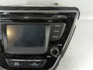 2014-2016 Hyundai Elantra Radio AM FM Cd Player Receiver Replacement P/N:96180-3X165GU Fits Fits 2014 2015 2016 OEM Used Auto Parts