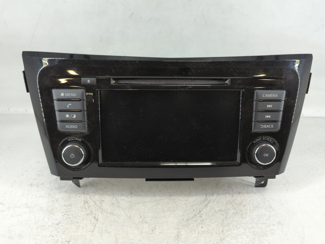 2018 Nissan Rogue Radio AM FM Cd Player Receiver Replacement P/N:7 505 750 819 2591A7FH0A Fits OEM Used Auto Parts