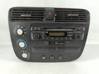 compare product 2003 Honda Civic Radio AM FM Cd Player Receiver Replacement P/N:A010 3552K, NH-365L Fits OEM Used Auto Parts