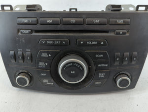 2012-2013 Mazda 3 Radio AM FM Cd Player Receiver Replacement P/N:V4 66 AR0 14794356 Fits Fits 2012 2013 OEM Used Auto Parts