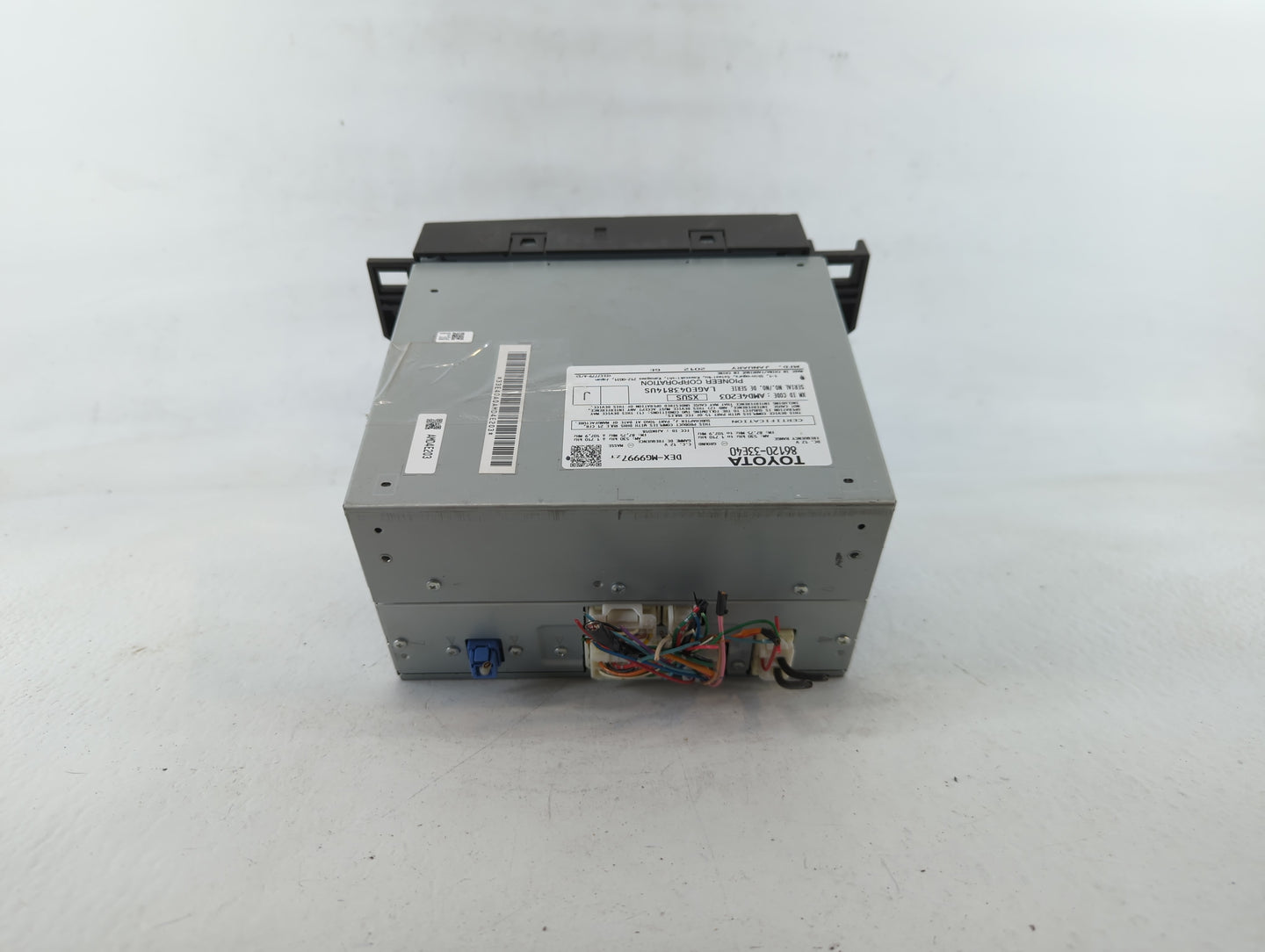 2010-2012 Lexus Es350 Radio AM FM Cd Player Receiver Replacement P/N:86120-33E40 Fits Fits 2010 2011 2012 OEM Used Auto Parts - Oemusedautoparts1.com