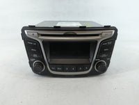 2015 Hyundai Accent Radio AM FM Cd Player Receiver Replacement P/N:96170-1R111RDR Fits OEM Used Auto Parts - Oemusedautoparts1.com