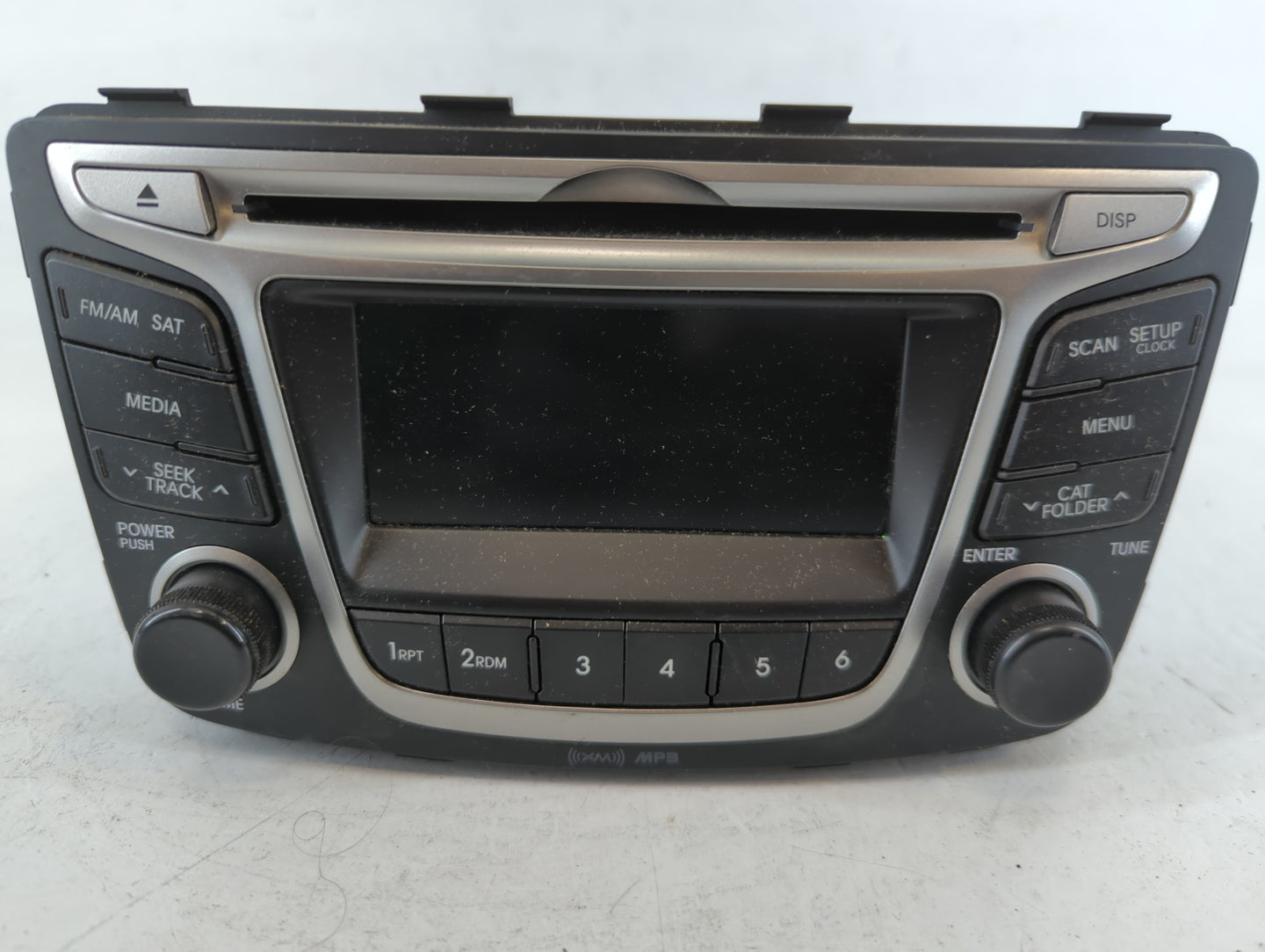 2015 Hyundai Accent Radio AM FM Cd Player Receiver Replacement P/N:96170-1R111RDR Fits OEM Used Auto Parts - Oemusedautoparts1.com
