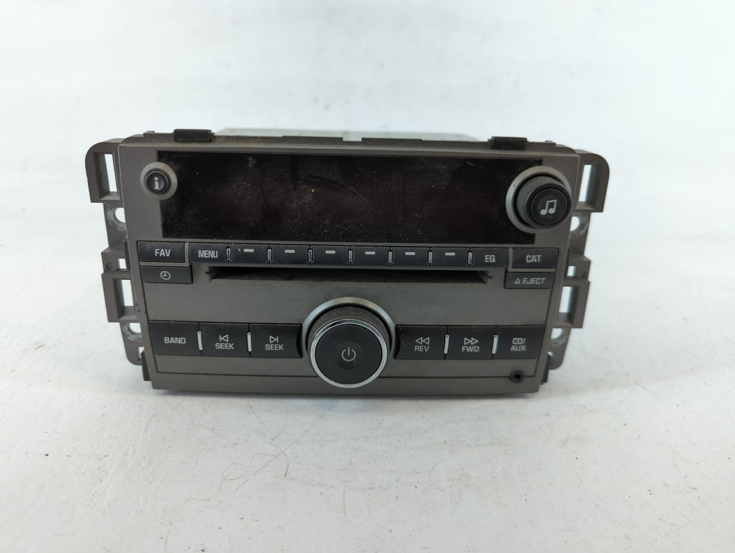 2008-2010 Saturn Vue Radio AM FM Cd Player Receiver Replacement P/N:25956992 Fits OEM Used Auto Parts