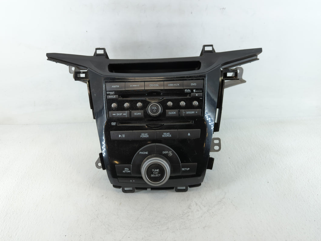 2011-2013 Honda Odyssey Radio AM FM Cd Player Receiver Replacement P/N:CQ-ZH90E0GX Fits Fits 2011 2012 2013 OEM Used Auto Parts