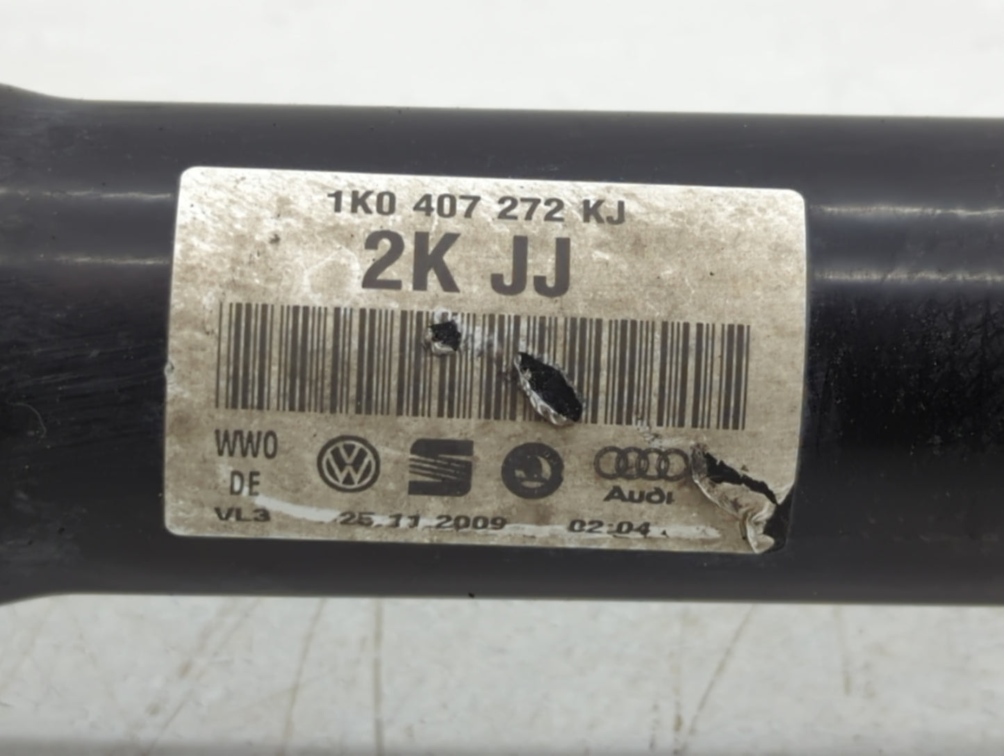 2009-2010 Volkswagen Cc Axle Shaft Front Passenger Cv C/v - Oemusedautoparts1.com