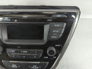 2011-2013 Hyundai Elantra Radio AM FM Cd Player Receiver Replacement P/N:96170-3X165RA5 Fits Fits 2011 2012 2013 OEM Used Auto Parts