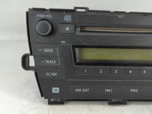 2010-2011 Toyota Prius Radio AM FM Cd Player Receiver Replacement P/N:86120-47290 Fits Fits 2010 2011 OEM Used Auto Parts