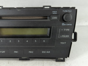 2010-2011 Toyota Prius Radio AM FM Cd Player Receiver Replacement P/N:86120-47290 Fits Fits 2010 2011 OEM Used Auto Parts