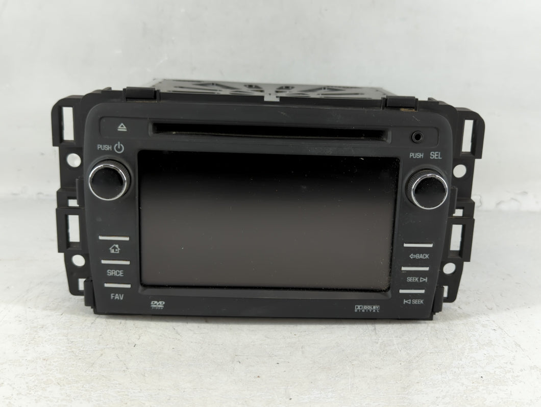 2013 Gmc Acadia Radio AM FM Cd Player Receiver Replacement P/N:22989268 Fits OEM Used Auto Parts