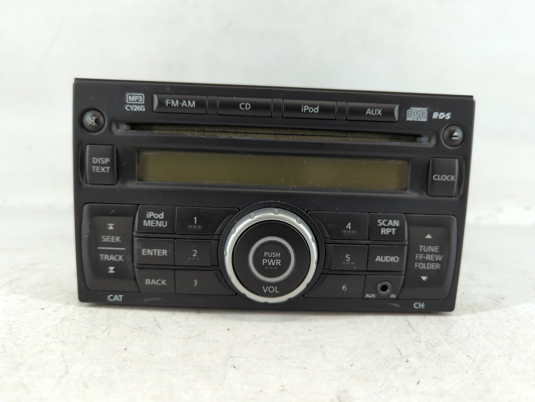 2011-2015 Nissan Rogue Radio AM FM Cd Player Receiver Replacement P/N:28185 1VK1A Fits Fits 2011 2012 2013 2014 2015 OEM Used Auto Parts