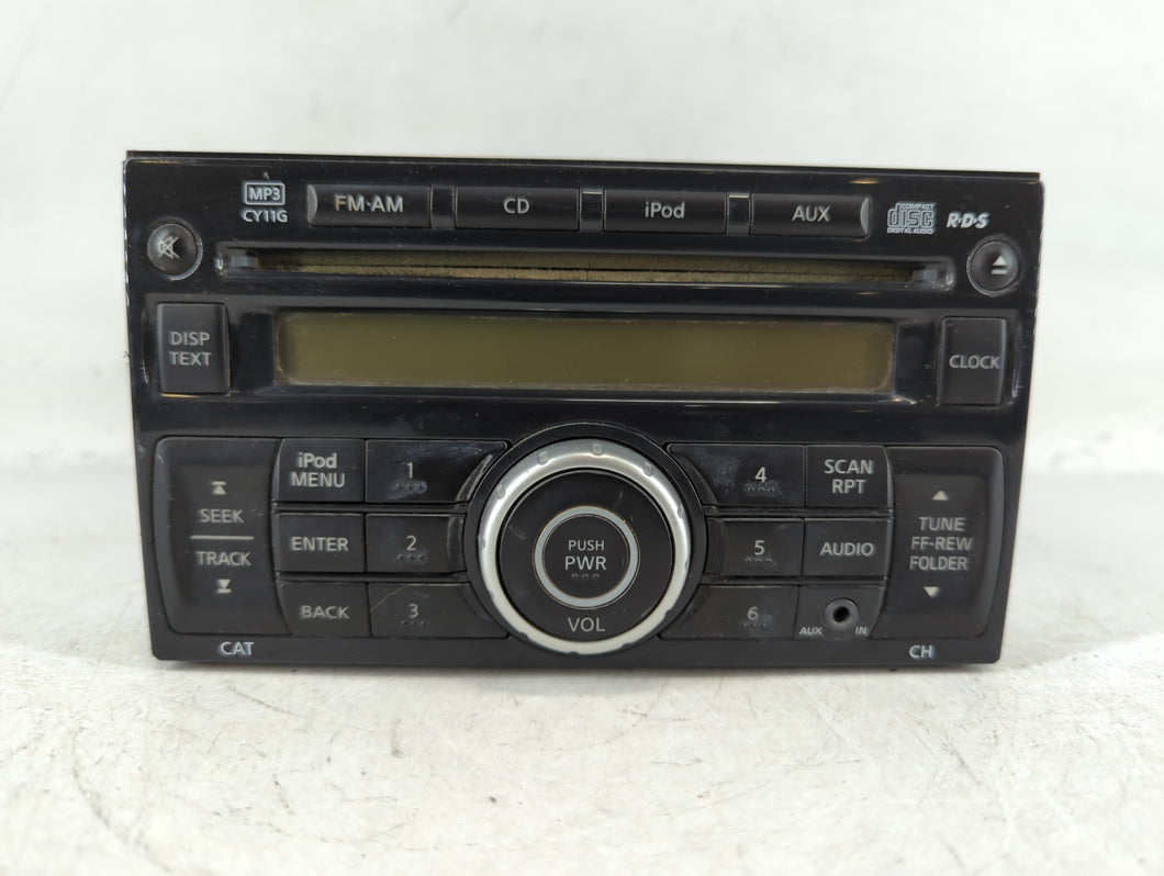 2011-2014 Nissan Juke Radio AM FM Cd Player Receiver Replacement P/N:28185 1KM2A Fits Fits 2011 2012 2013 2014 OEM Used Auto Parts