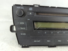 2010-2011 Toyota Prius Radio AM FM Cd Player Receiver Replacement P/N:86120-47290 Fits Fits 2010 2011 OEM Used Auto Parts