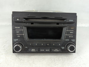 2012-2017 Fiat 500 Radio AM FM Cd Player Receiver Replacement P/N:96170-2T651CA Fits Fits 2012 2013 2014 2015 2016 2017 OEM Used Auto Parts