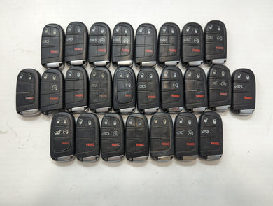 Lot of 25 Dodge Keyless Entry Remote Fob MIXED FCC IDS MIXED PART NUMBERS