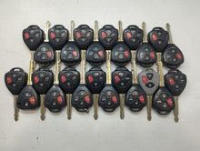 Lot of 25 Toyota Keyless Entry Remote Fob MIXED FCC IDS MIXED PART