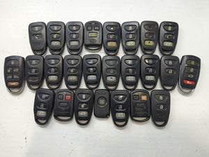 Lot of 25 Hyundai Keyless Entry Remote Fob MIXED FCC IDS MIXED PART