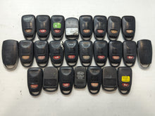 Lot of 25 Hyundai Keyless Entry Remote Fob MIXED FCC IDS MIXED PART