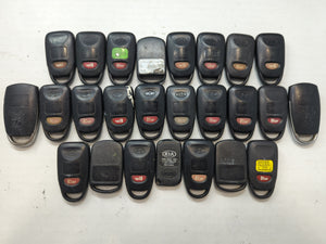 Lot of 25 Hyundai Keyless Entry Remote Fob MIXED FCC IDS MIXED PART