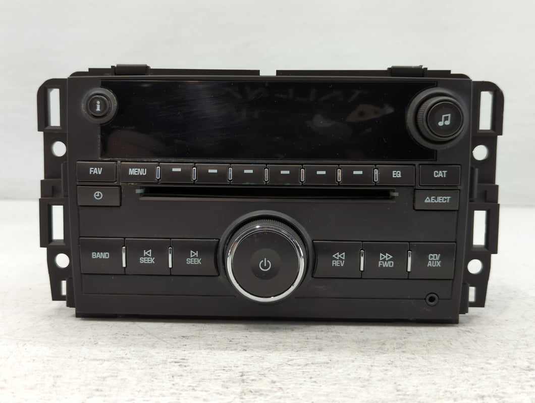 2007-2014 Chevrolet Tahoe Radio AM FM Cd Player Receiver Replacement P/N:20934592 Fits OEM Used Auto Parts