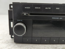 2010 Dodge Challenger Radio AM FM Cd Player Receiver Replacement P/N:P05091111AC Fits OEM Used Auto Parts